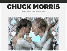 Tablet Screenshot of chuck-morris.org